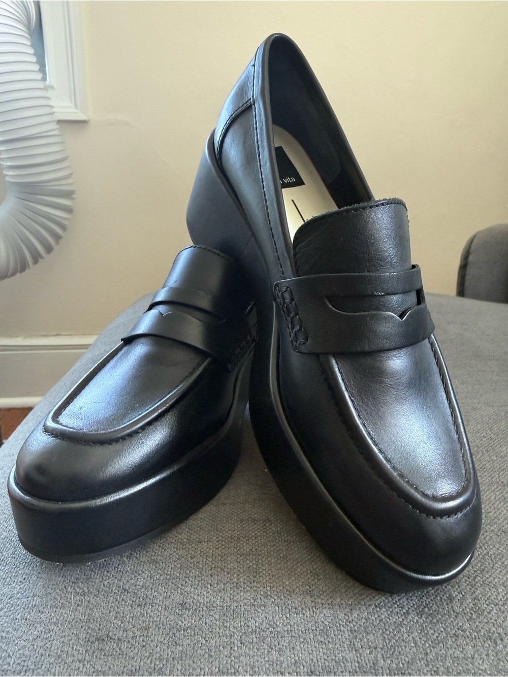 Black Loafers - Classic Slip-On Dress Shoes